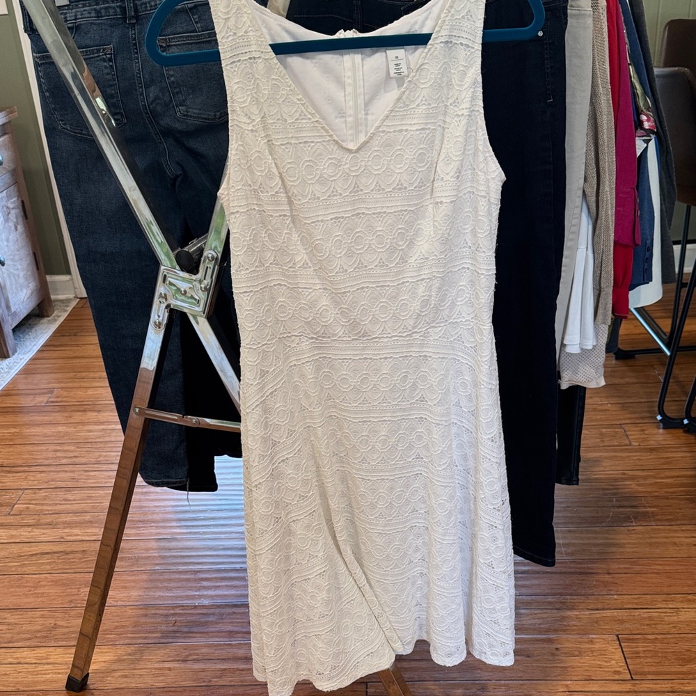 White House Black Market Lace Mini Dress